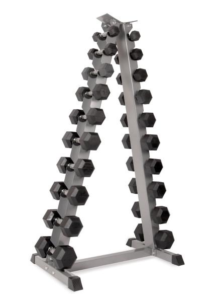 Chrom Hantel Pyramide Aufbewahrungssystem